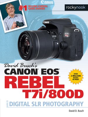 cover image of David Busch's Canon EOS Rebel T7i/800D Guide to Digital SLR Photography